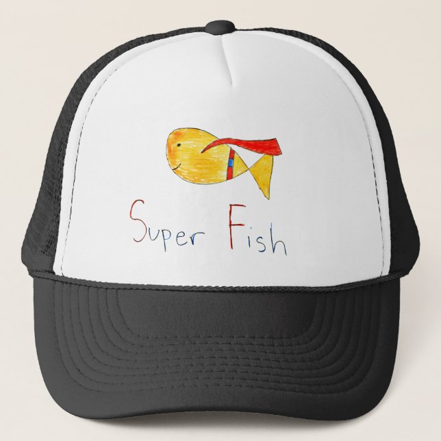 Super Fish! Trucker Hat (Front)