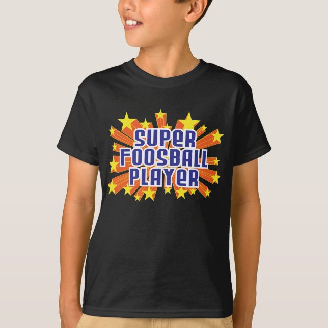 Super Foosball Player T-Shirt (Front)