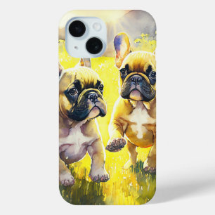 Super Frenchie Bulldog iPhone 15 Case