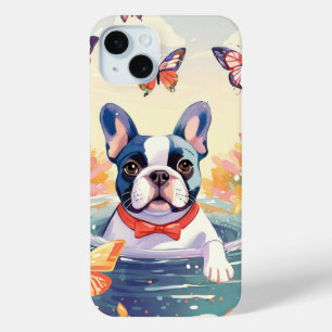 Super Frenchie Bulldog iPhone 15 Mini Case