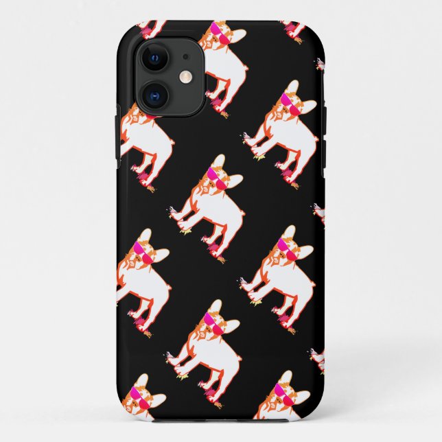 Super Frenchie Bulldog Case-Mate iPhone Case (Back)
