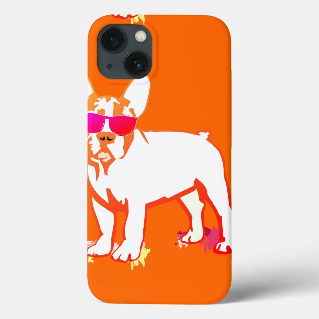 Super Frenchie Bulldog Case-Mate iPhone Case (Back)