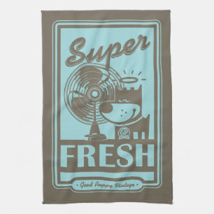 SUPER FRESH TEA TOWEL