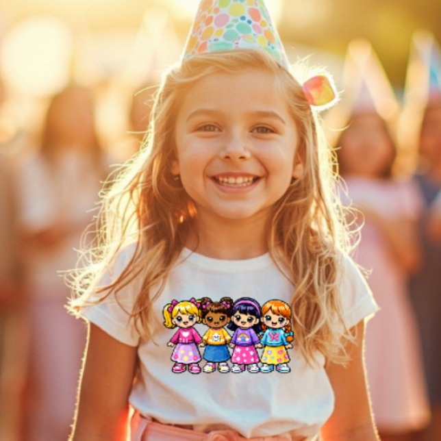 Super Friends Y2K Cute Girls Tee (Creator Uploaded)