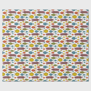 Super Fun Fish Wrapping Paper