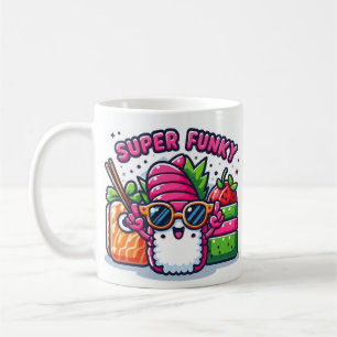 super funky sushi Coffee Mug