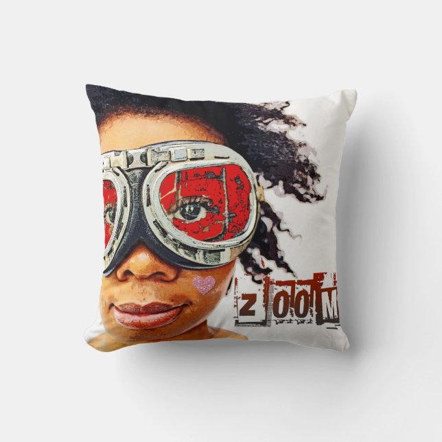 Super Funky Zoom Pillow! Cushion (Front)