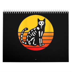 Super Funny Scary Black Widow Spider Halloween Calendar