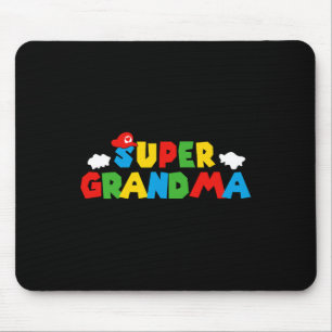 Super Gamer Grandma Funny Women Day For Mothers Da Mouse Pad