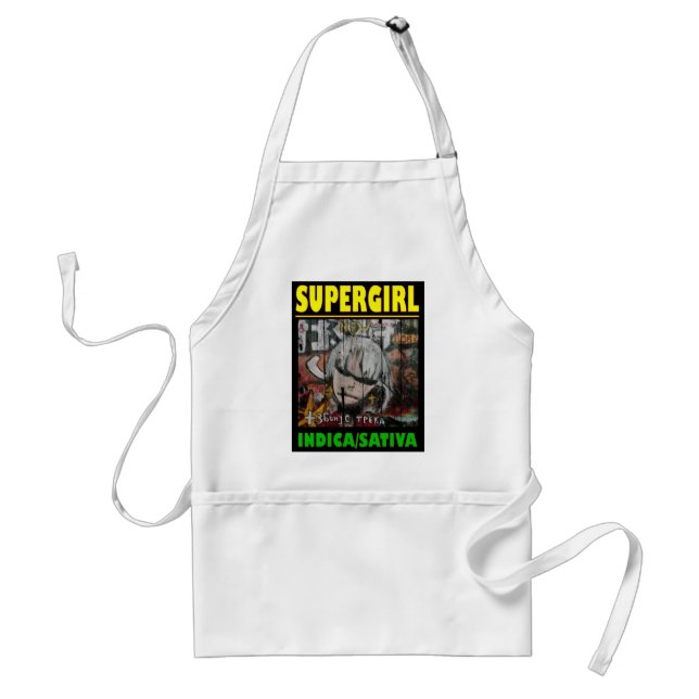 SUPER GIRL INDICA SATIVA STANDARD APRON (Front)