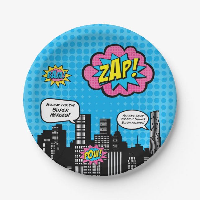 Super Girl Plate (Front)