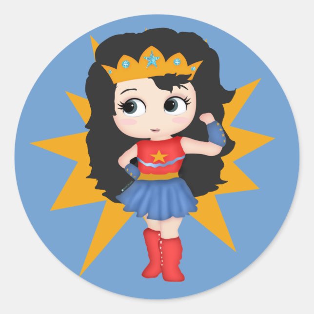 Super Girl Stickers (Front)