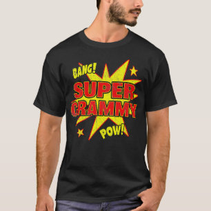 Super Grammy Funny Super Power Grandma Grandmother T-Shirt