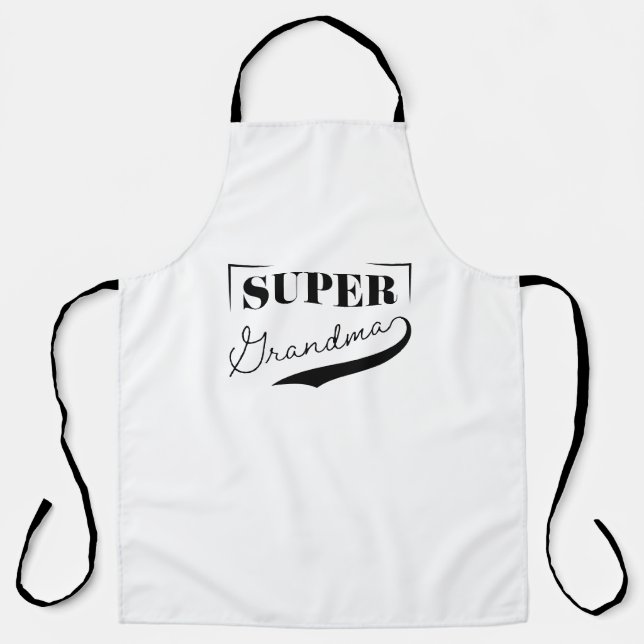 Super Grandma Apron (Front)
