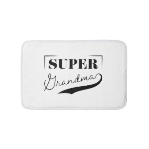 Super Grandma Bath Mat