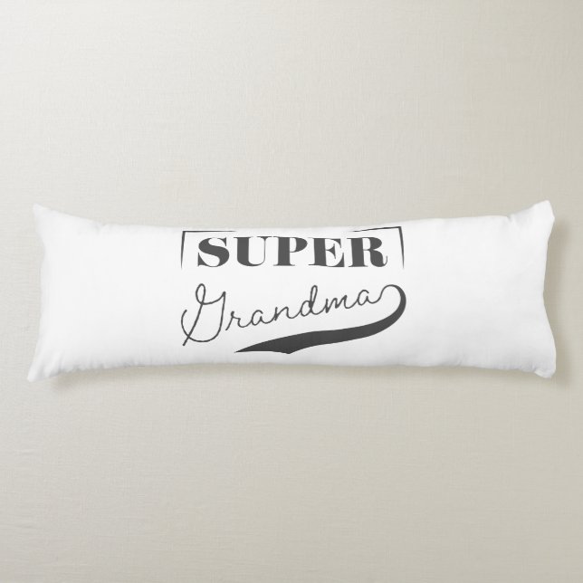 Super Grandma Body Cushion (Front)