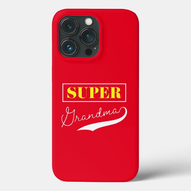 Super Grandma Case-Mate iPhone Case (Back)