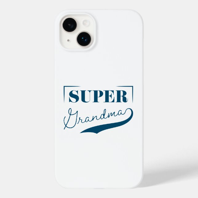 Super Grandma Case-Mate iPhone Case (Back)