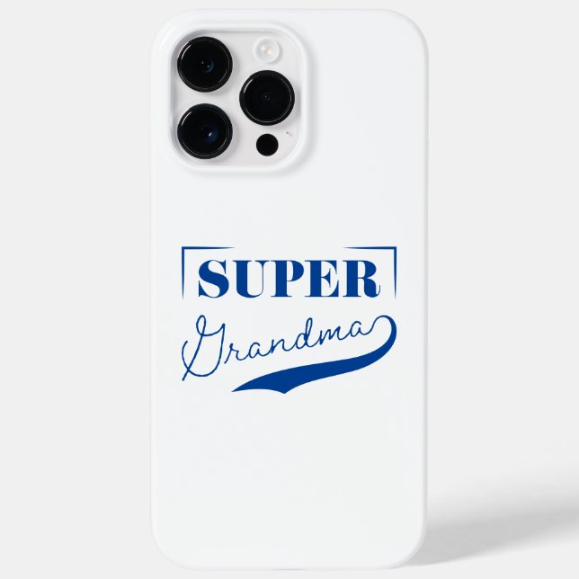 Super Grandma Case-Mate iPhone Case (Back)