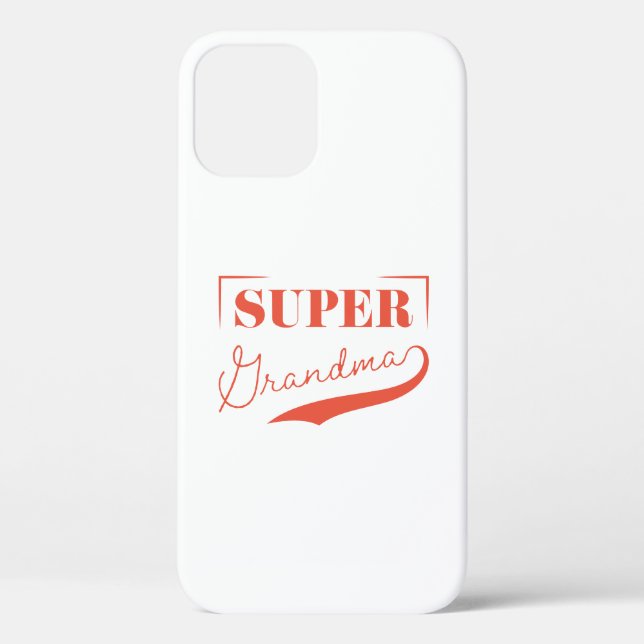 Super Grandma Case-Mate iPhone Case (Back)