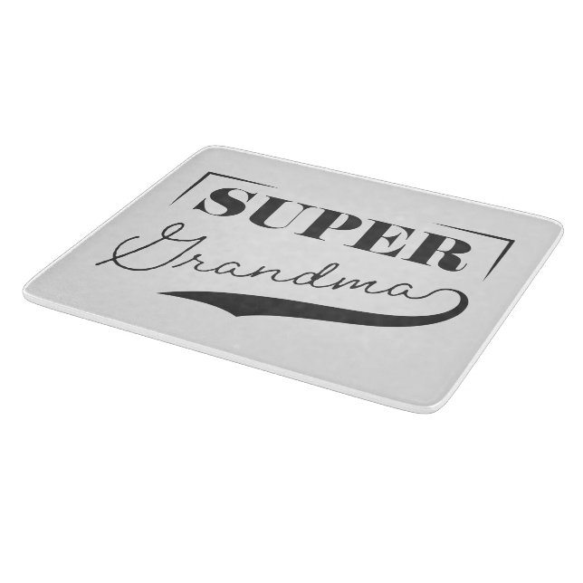 Super Grandma Cutting Board (Corner)