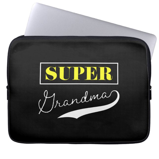 Super Grandma Electronics Bag (Front)