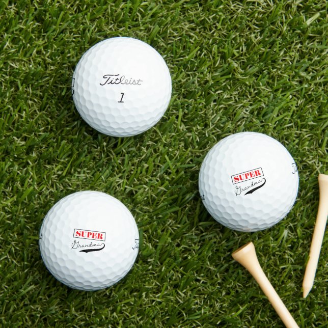 Super Grandma Golf Balls (Insitu Grass)