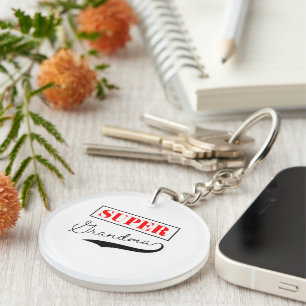 Super Grandma Key Ring