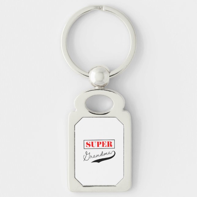 Super Grandma Key Ring (Front)