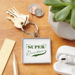 Super Grandma Key Ring