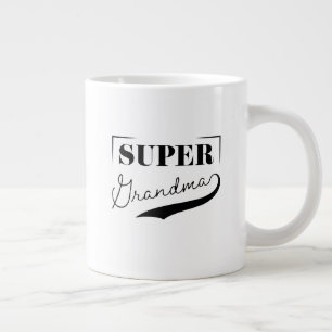 Super Grandma Large Coffee Mug