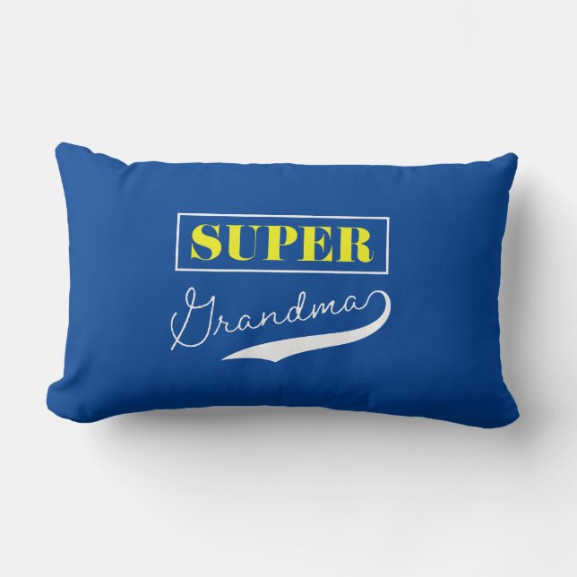 Super Grandma Lumbar Cushion (Front)