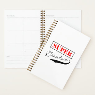 Super Grandma Planner