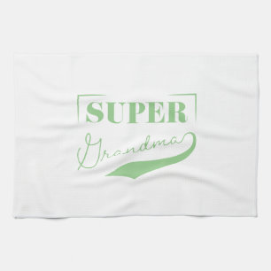 Super Grandma Tea Towel
