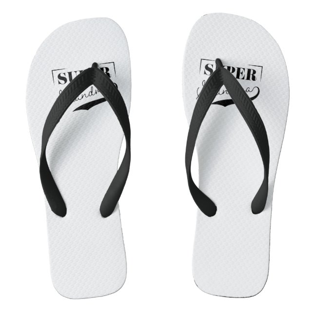 Super Grandma Thongs (Footbed)