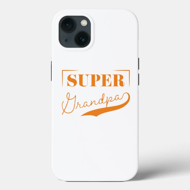 Super Grandpa Case-Mate iPhone Case (Back)