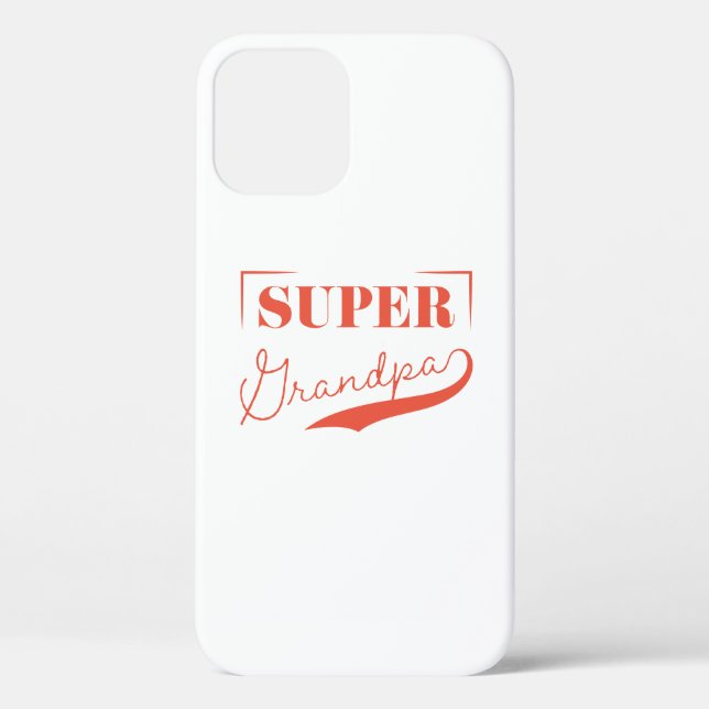 Super Grandpa Case-Mate iPhone Case (Back)