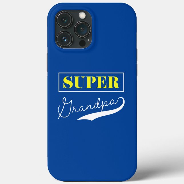Super Grandpa Case-Mate iPhone Case (Back)
