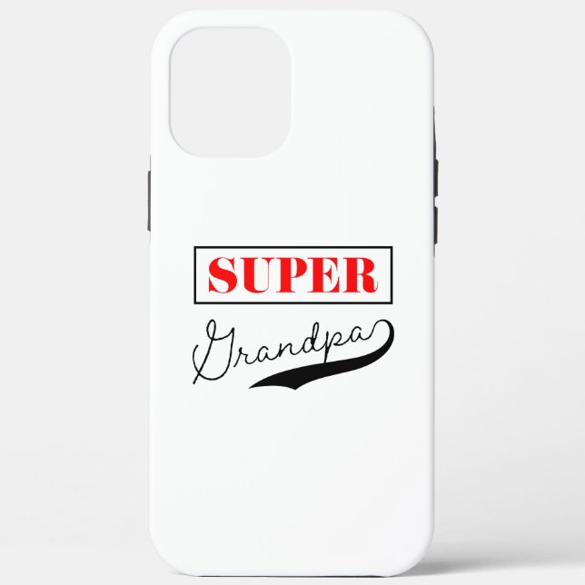 Super Grandpa Case-Mate iPhone Case (Back)