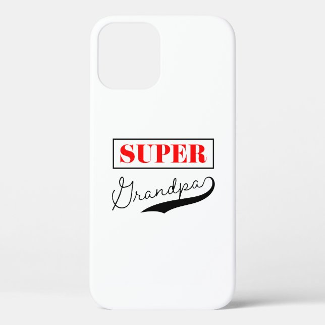 Super Grandpa Case-Mate iPhone Case (Back)