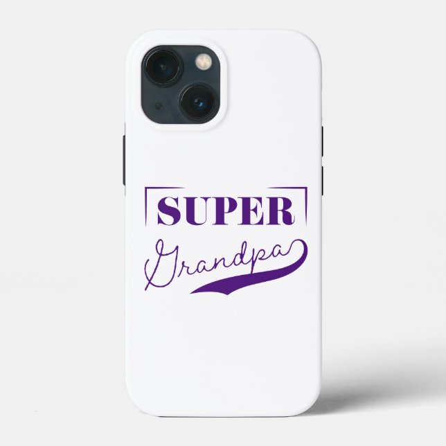 Super Grandpa Case-Mate iPhone Case (Back)