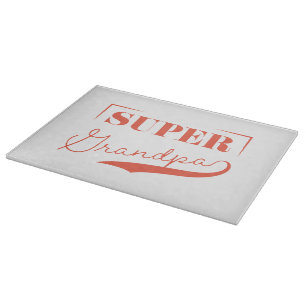Super Grandpa Cutting Board
