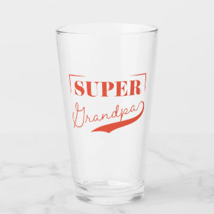 Super Grandpa Glass