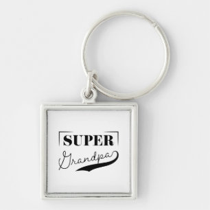 Super Grandpa Key Ring