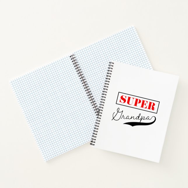 Super Grandpa Notebook (Inside)