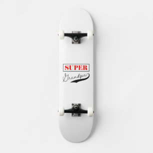 Super Grandpa Skateboard