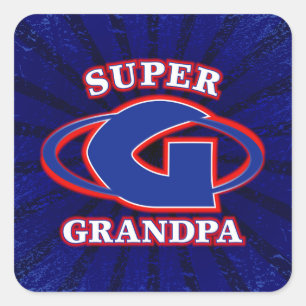 Super Grandpa Sticker