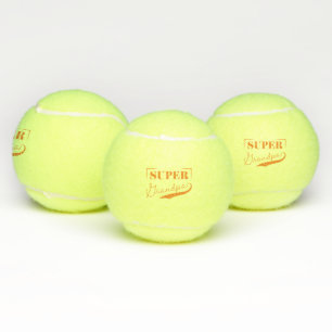 Super Grandpa Tennis Balls
