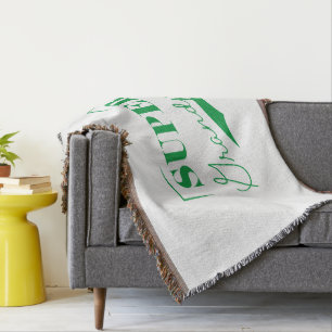 Super Grandpa Throw Blanket