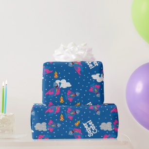 Super Grover 2.0 Night Sky Pattern Wrapping Paper